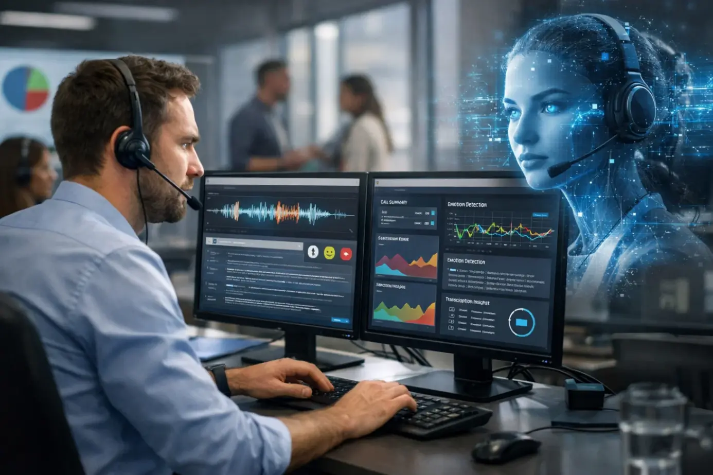 Речевая аналитика звонков с помощью AI