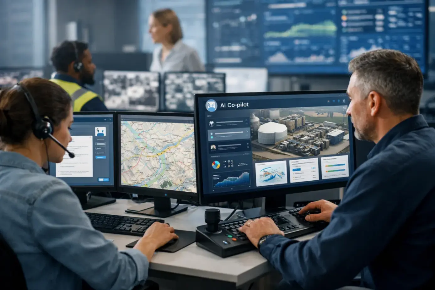 Основные функции AI Co-pilot в работе операторов