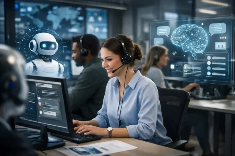 AI автоматизация контакт центров компаний