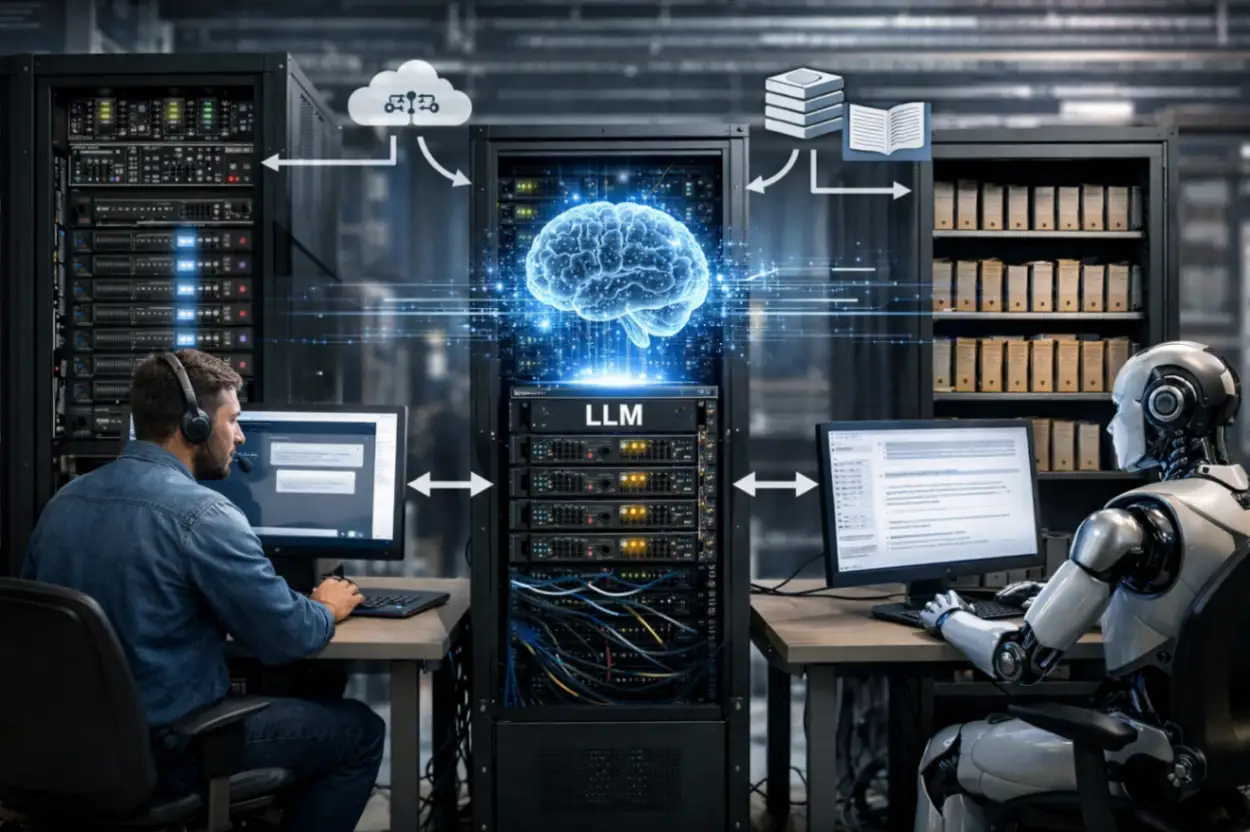 Как подключить LLM к базе знаний компании