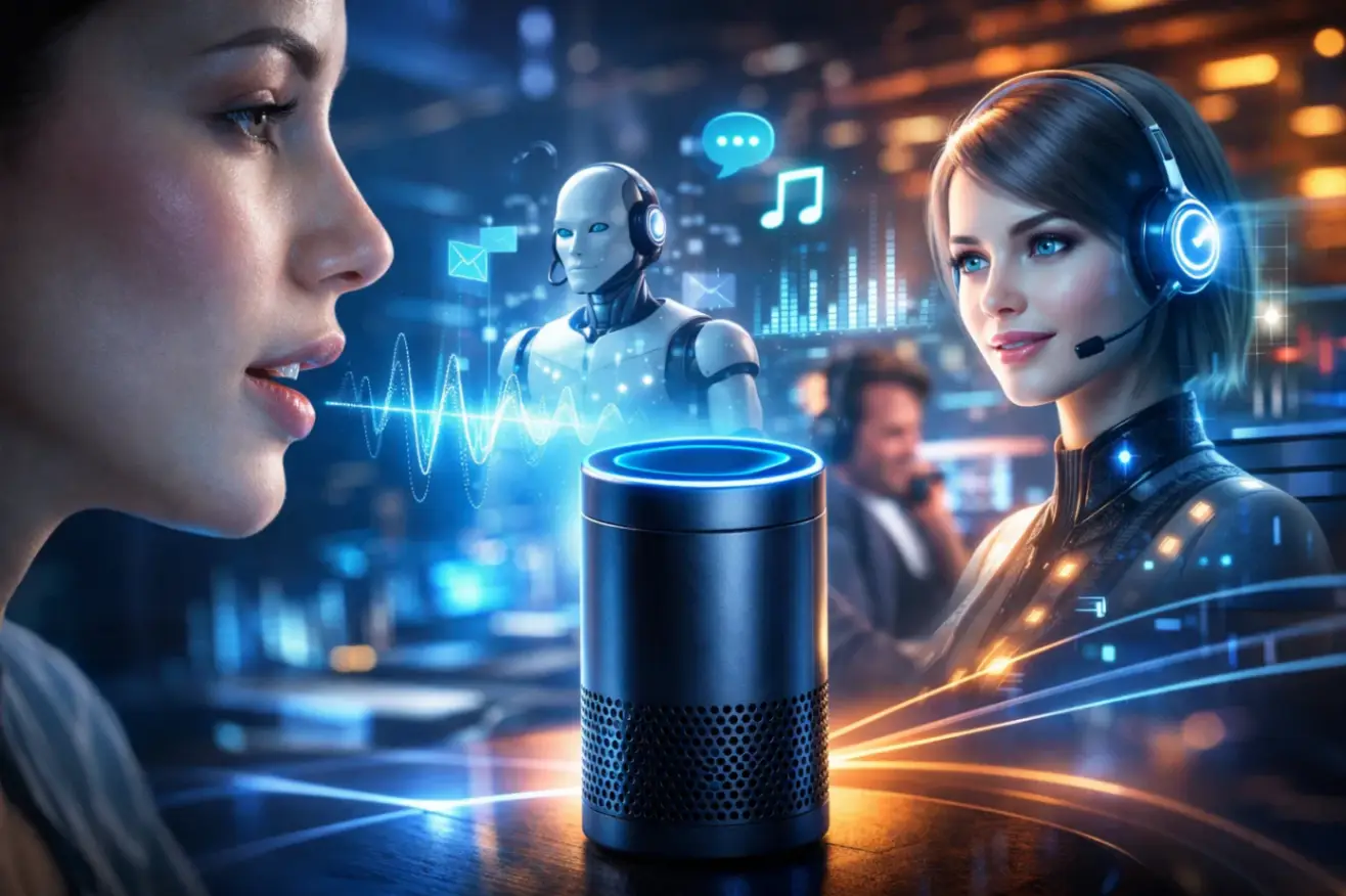 Где используются голосовые боты и Voice AI