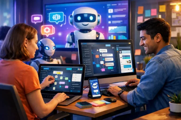 Low-code платформы для разработки AI чат-ботов