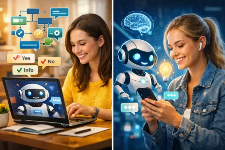 Сценарные чат-боты и AI чат-боты: в чем разница